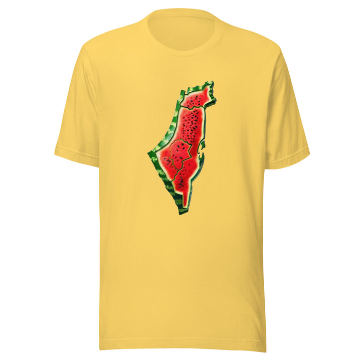 Watermelon - Men’s T-Shirt, T Shirt Yellow