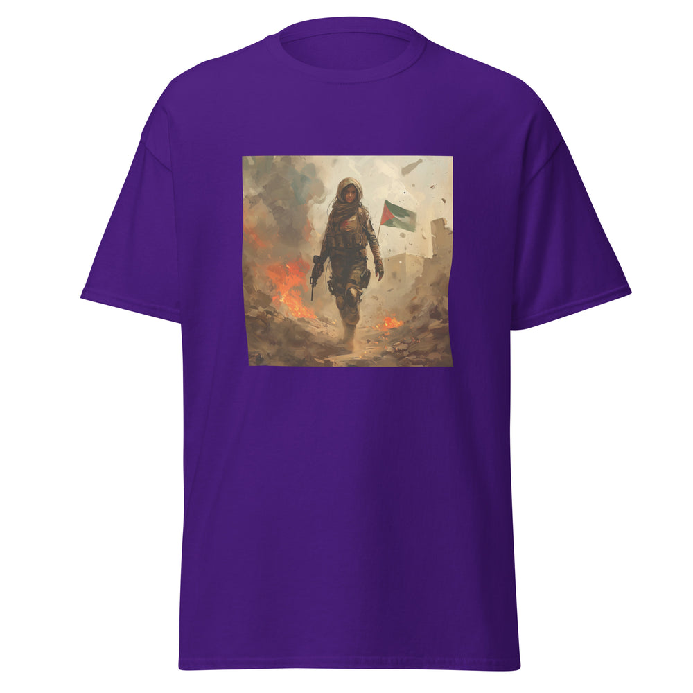 Men's Classic Tee - Resistance, Purple