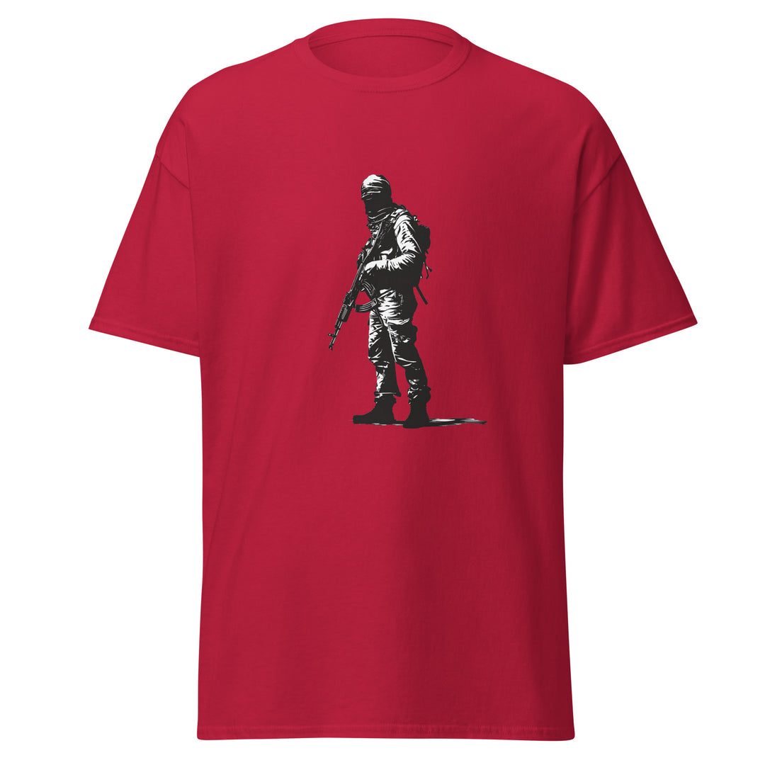 Men's Classic Tee - The Fighter, Cardinal