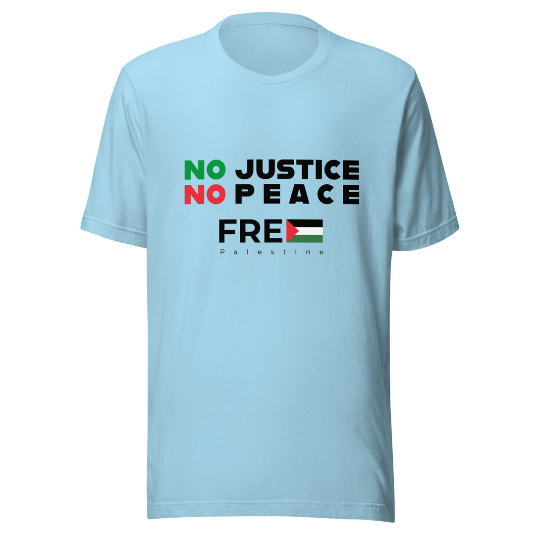 No Justice No Peace - Men T-Shirt, T Shirt Ocean Blue