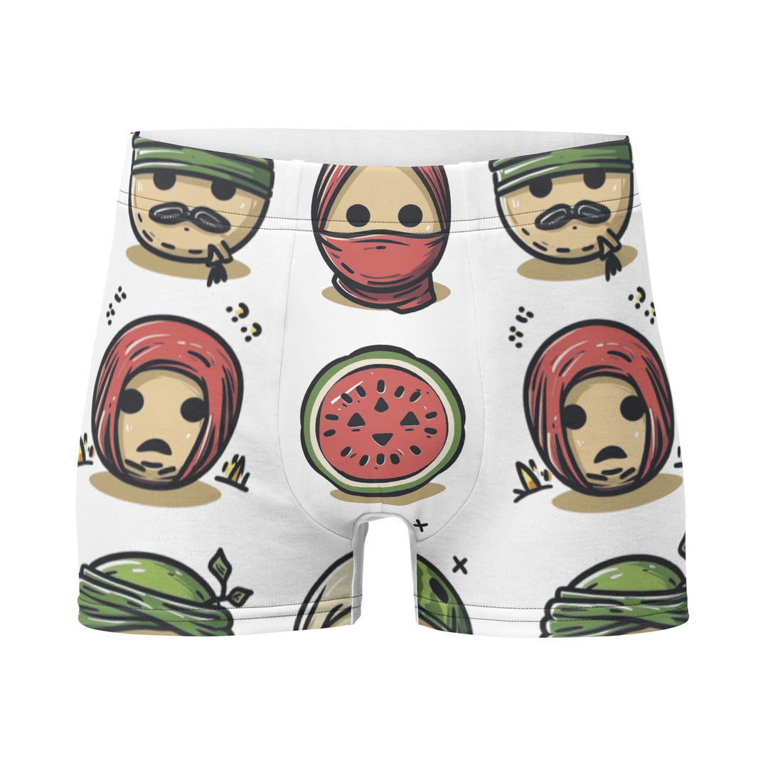 Palestine Emoji - Boxer Briefs, Boxer Briefs White