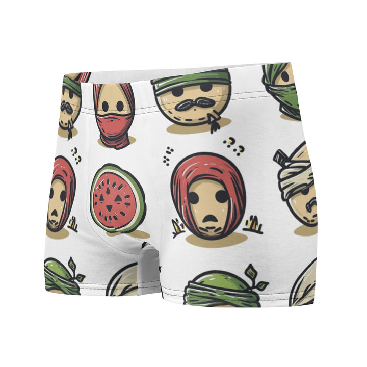 Palestine Emoji - Boxer Briefs, Boxer Briefs White