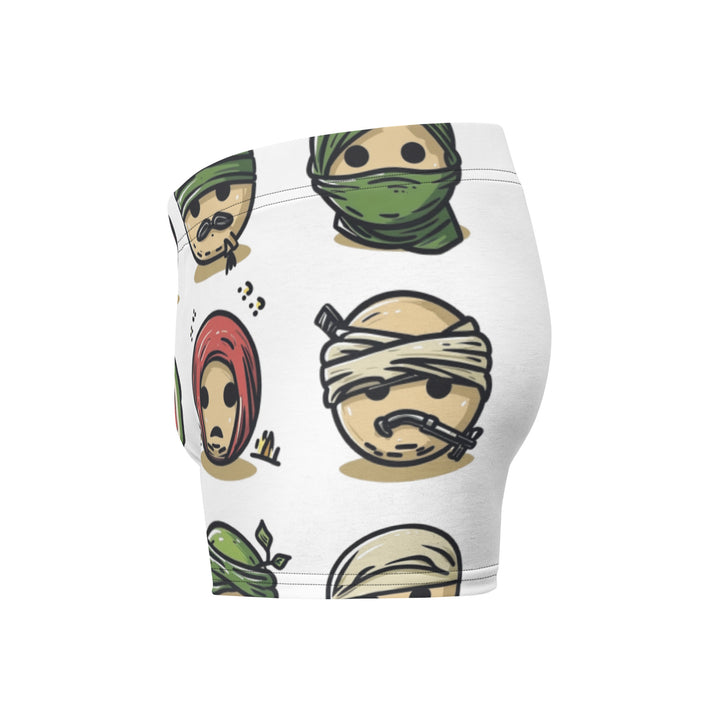 Palestine Emoji - Boxer Briefs, Boxer Briefs White