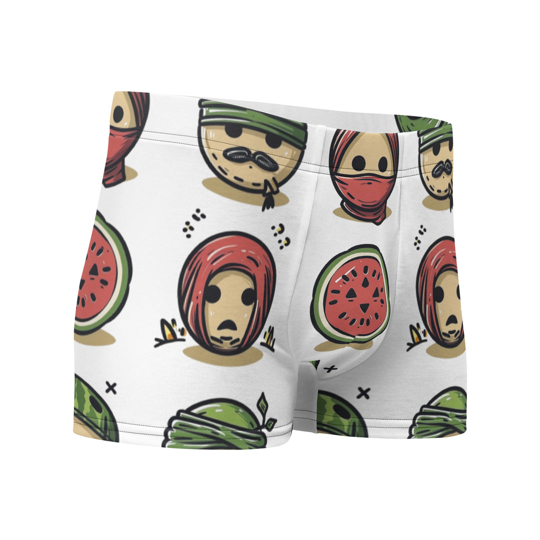 Palestine Emoji - Boxer Briefs, Boxer Briefs White