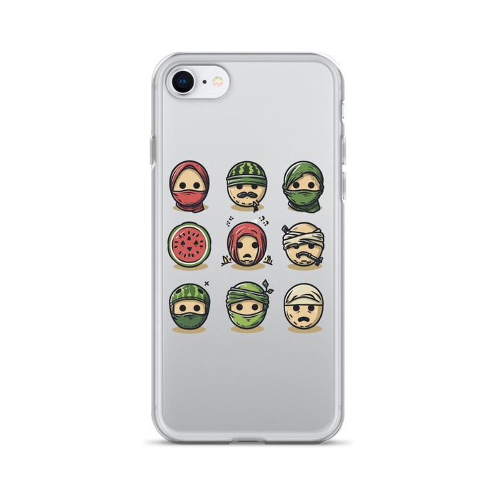 Palestine Emoji - Clear Case for iPhone®, iPhone iPhone Se Case On Phone