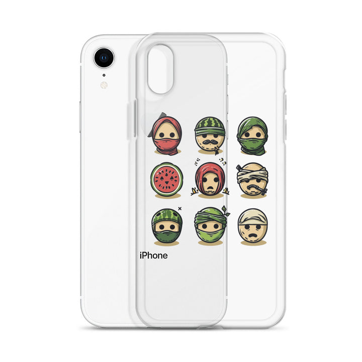 Palestine Emoji - Clear Case for iPhone®, iPhone iPhone Xr Case With Phone