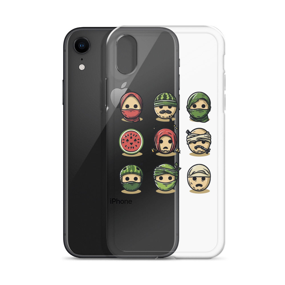 Palestine Emoji - Clear Case for iPhone®, iPhone iPhone Xr Case With Phone