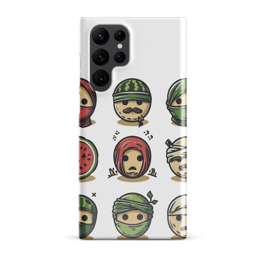 Palestine Emoji - Snap Case for Samsung®, Samsung Glossy Samsung Galaxy S22 Ultra