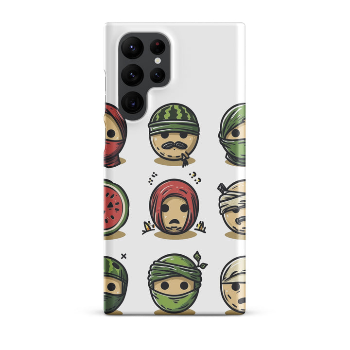 Palestine Emoji - Snap Case for Samsung®, Samsung Matte Samsung Galaxy S22 Ultra