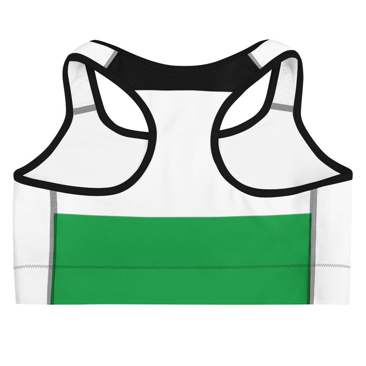 Palestine Emoji - Sports Bra, Black