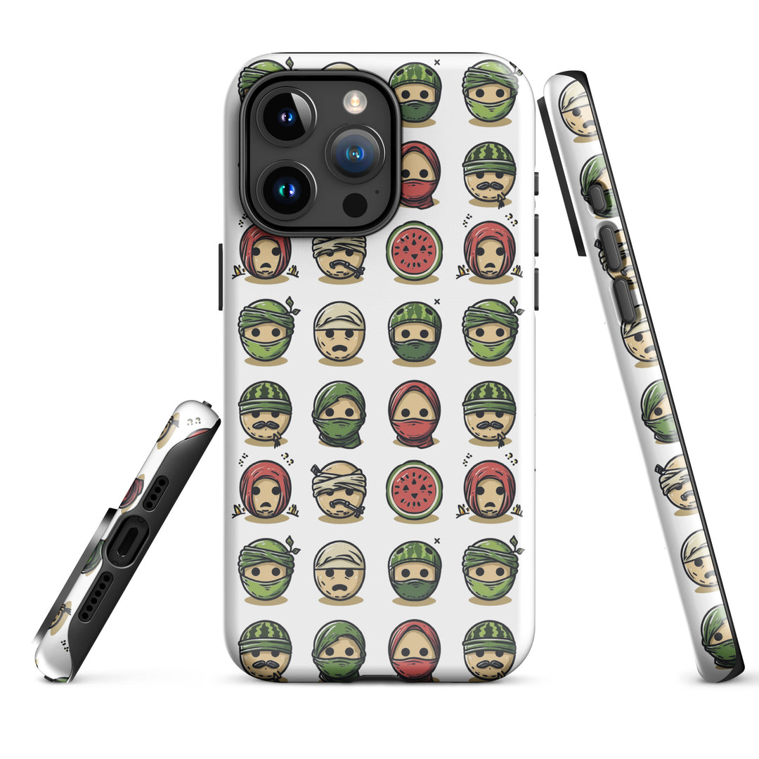 Palestine Emoji - Tough Case for iPhone®, Glossy iPhone 15 Pro Max