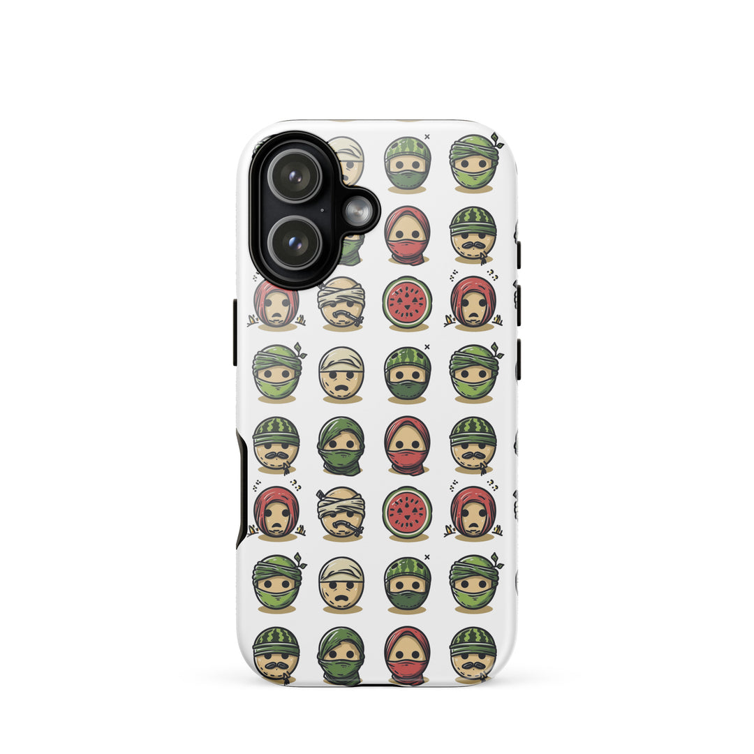 Palestine Emoji - Tough Case for iPhone®, Glossy iPhone 17
