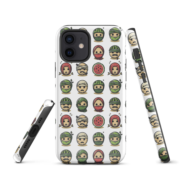 Palestine Emoji - Tough Case for iPhone®, Glossy iPhone 12