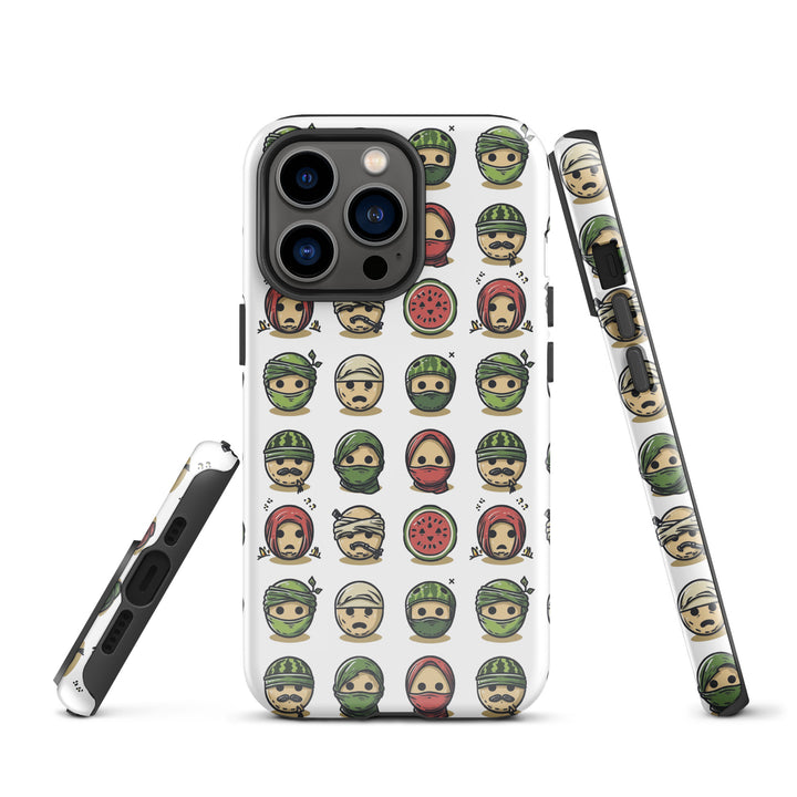 Palestine Emoji - Tough Case for iPhone®, Glossy iPhone 13 Pro