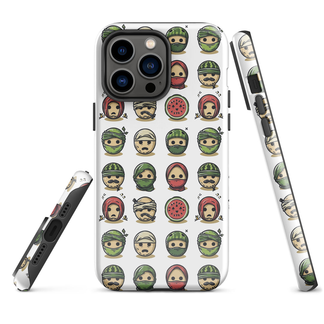 Palestine Emoji - Tough Case for iPhone®, Glossy iPhone 14 Pro Max