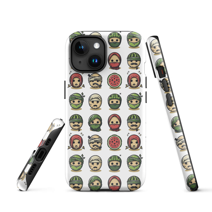 Palestine Emoji - Tough Case for iPhone®, Glossy iPhone 15