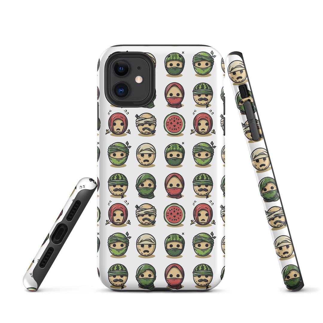 Palestine Emoji - Tough Case for iPhone®, Matte iPhone 11