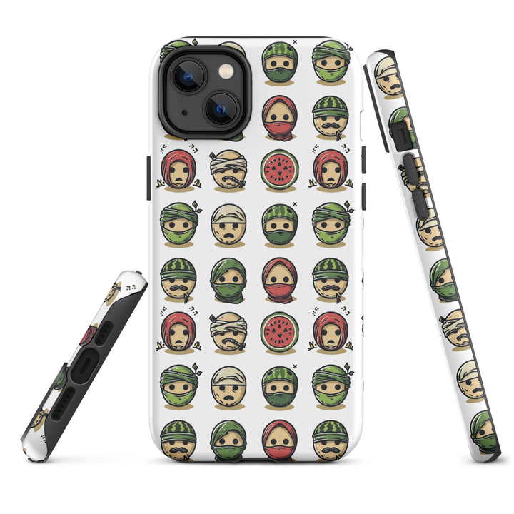Palestine Emoji - Tough Case for iPhone®, Matte iPhone 14 Plus
