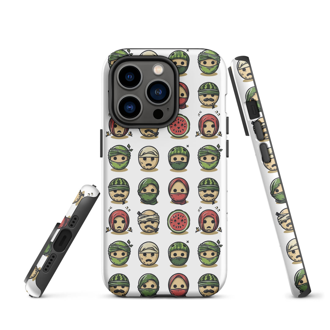 Palestine Emoji - Tough Case for iPhone®, Matte iPhone 14 Pro