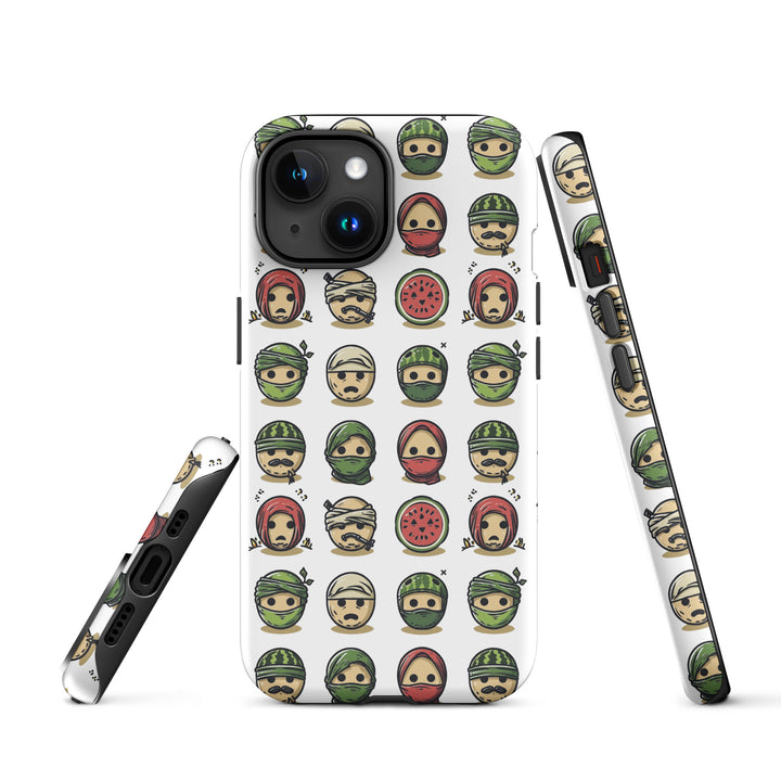 Palestine Emoji - Tough Case for iPhone®, Matte iPhone 15