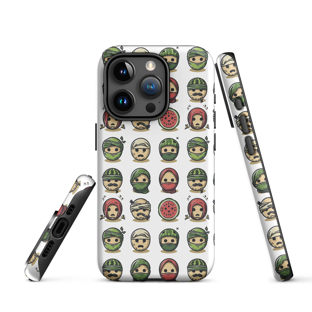 Palestine Emoji - Tough Case for iPhone®, Matte iPhone 15 Pro