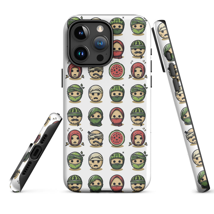 Palestine Emoji - Tough Case for iPhone®, Matte iPhone 15 Pro Max
