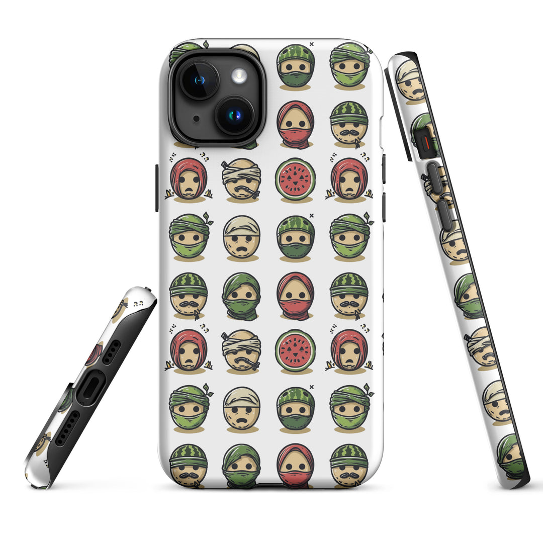 Palestine Emoji - Tough Case for iPhone®, Matte iPhone 15 Plus