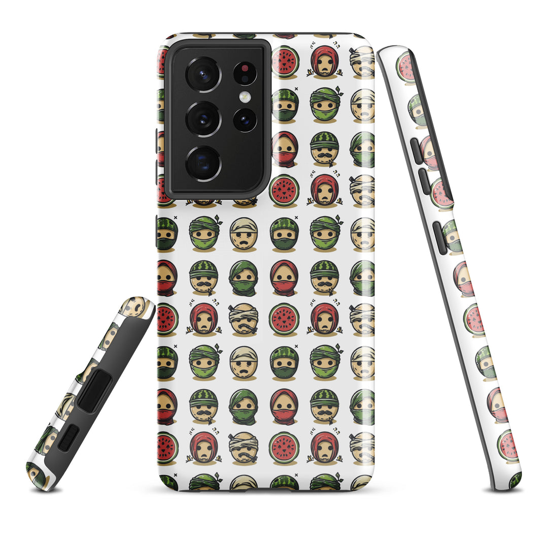 Palestine Emoji - Tough Case for Samsung®, Samsung Glossy Samsung Galaxy S21 Ultra