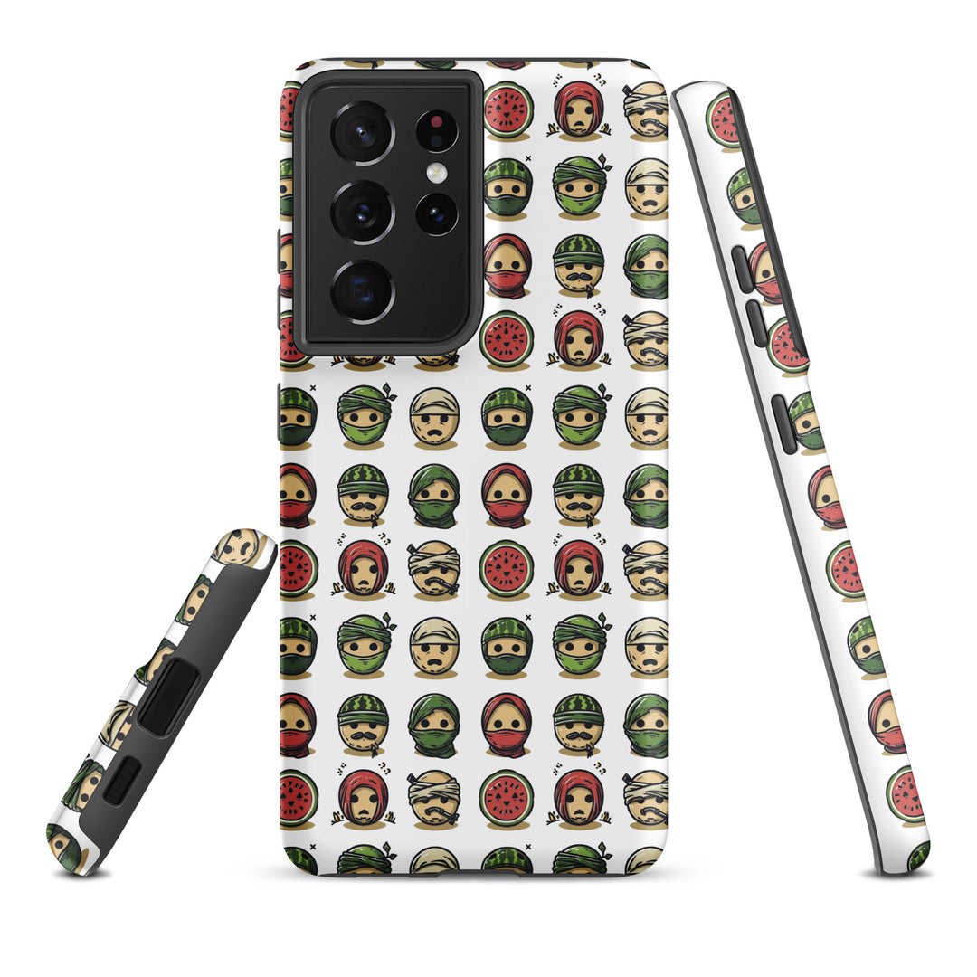 Palestine Emoji - Tough Case for Samsung®, Samsung Matte Samsung Galaxy S21 Ultra