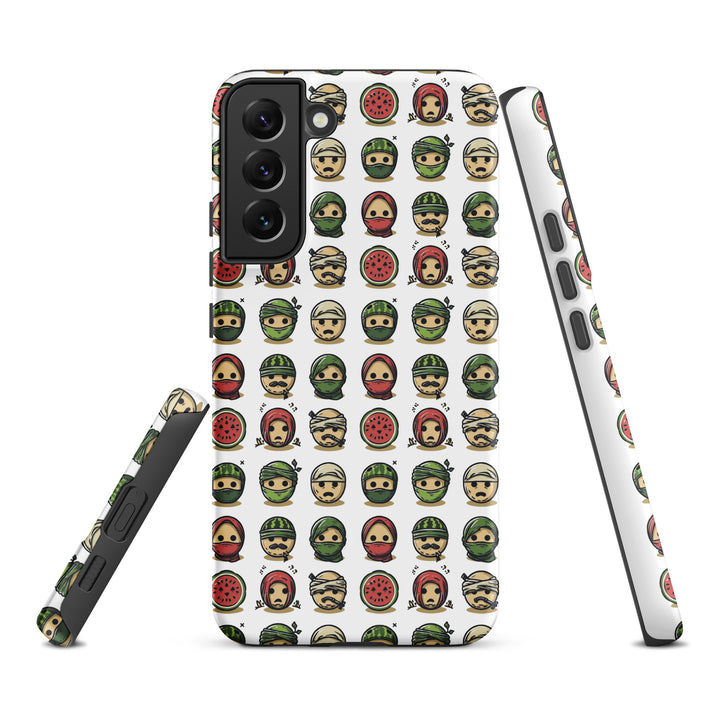 Palestine Emoji - Tough Case for Samsung®, Samsung Matte Samsung Galaxy S22 Plus