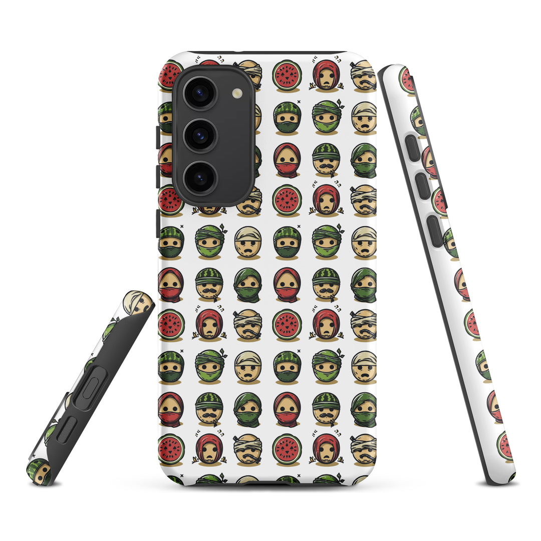 Palestine Emoji - Tough Case for Samsung®, Samsung Matte Samsung Galaxy S23 Plus