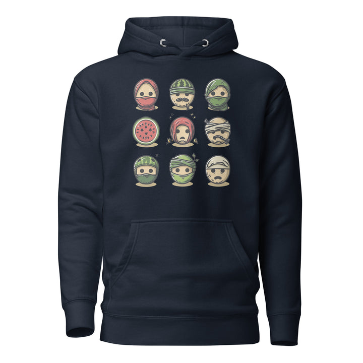 Palestine Emoji - Women’s Hoodie, Navy Blazer