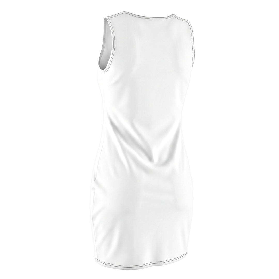 Palestine Flag - Bodycon Dress, Bodycon Dress White