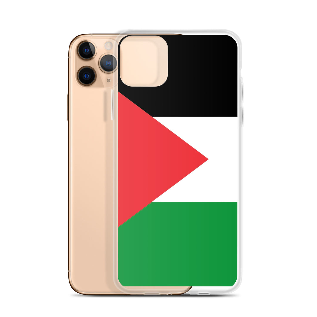 Palestine Flag - Clear Case for iPhone®, iPhone iPhone 11 Pro Max Case With Phone