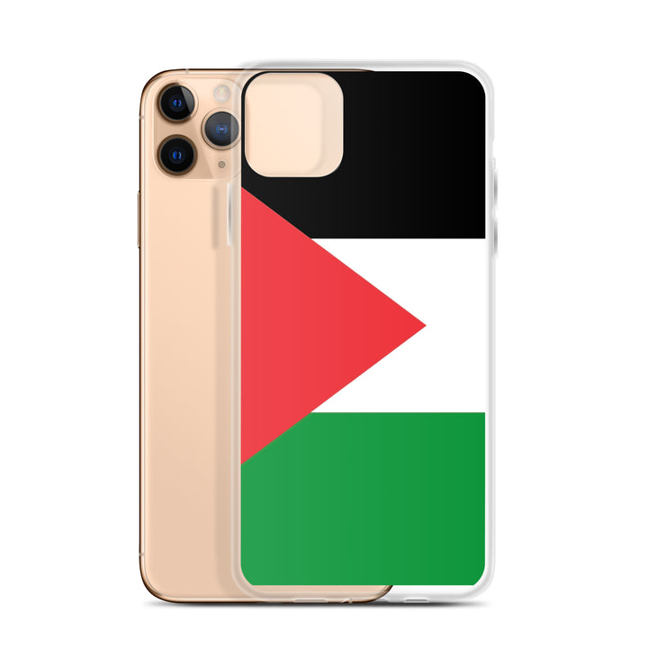 Palestine Flag - Clear Case for iPhone®, iPhone iPhone 11 Pro Max Case With Phone
