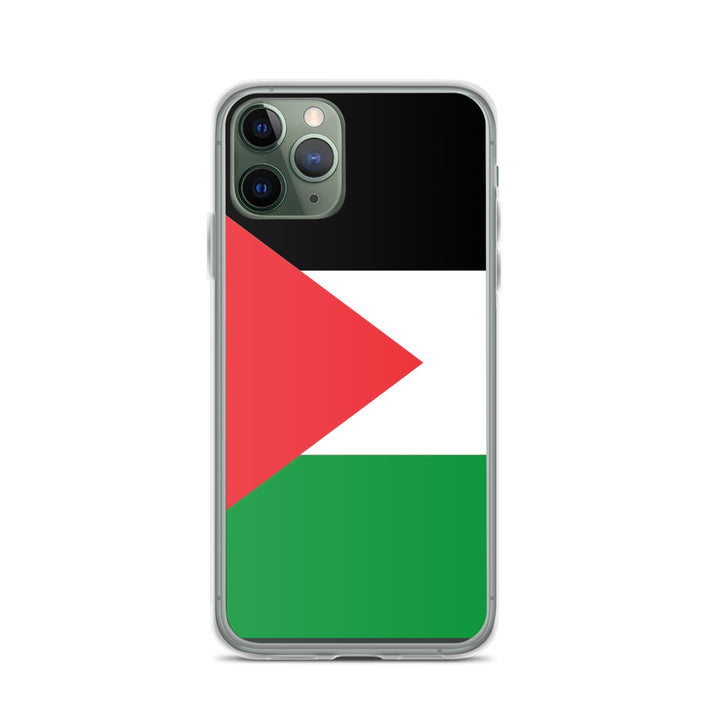 Palestine Flag - Clear Case for iPhone®, iPhone iPhone 11 Pro Case On Phone