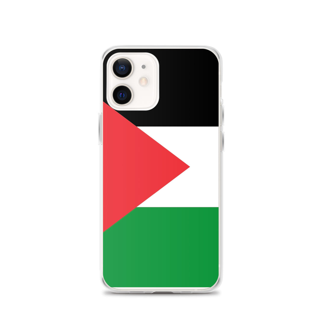 Palestine Flag - Clear Case for iPhone®, iPhone iPhone 12 Case On Phone