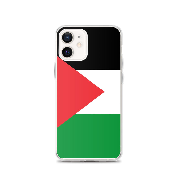 Palestine Flag - Clear Case for iPhone®, iPhone iPhone 12 Case On Phone