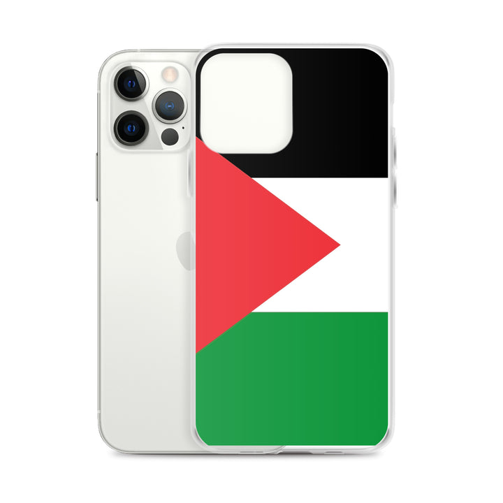 Palestine Flag - Clear Case for iPhone®, iPhone iPhone 12 Pro Max Case With Phone