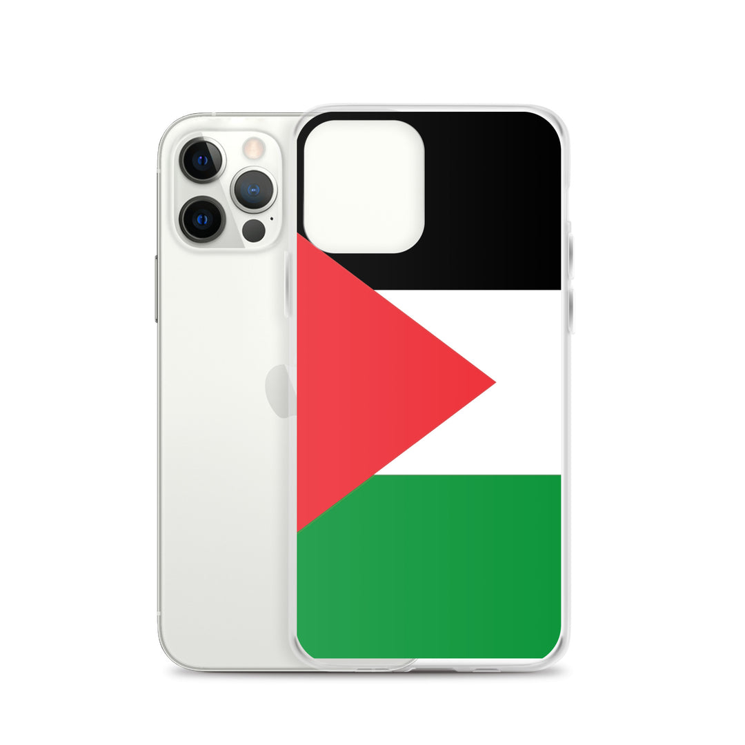 Palestine Flag - Clear Case for iPhone®, iPhone iPhone 12 Pro Case With Phone