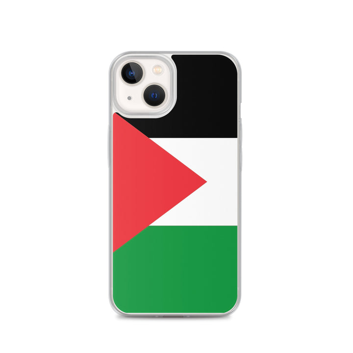Palestine Flag - Clear Case for iPhone®, iPhone iPhone 13 Case On Phone