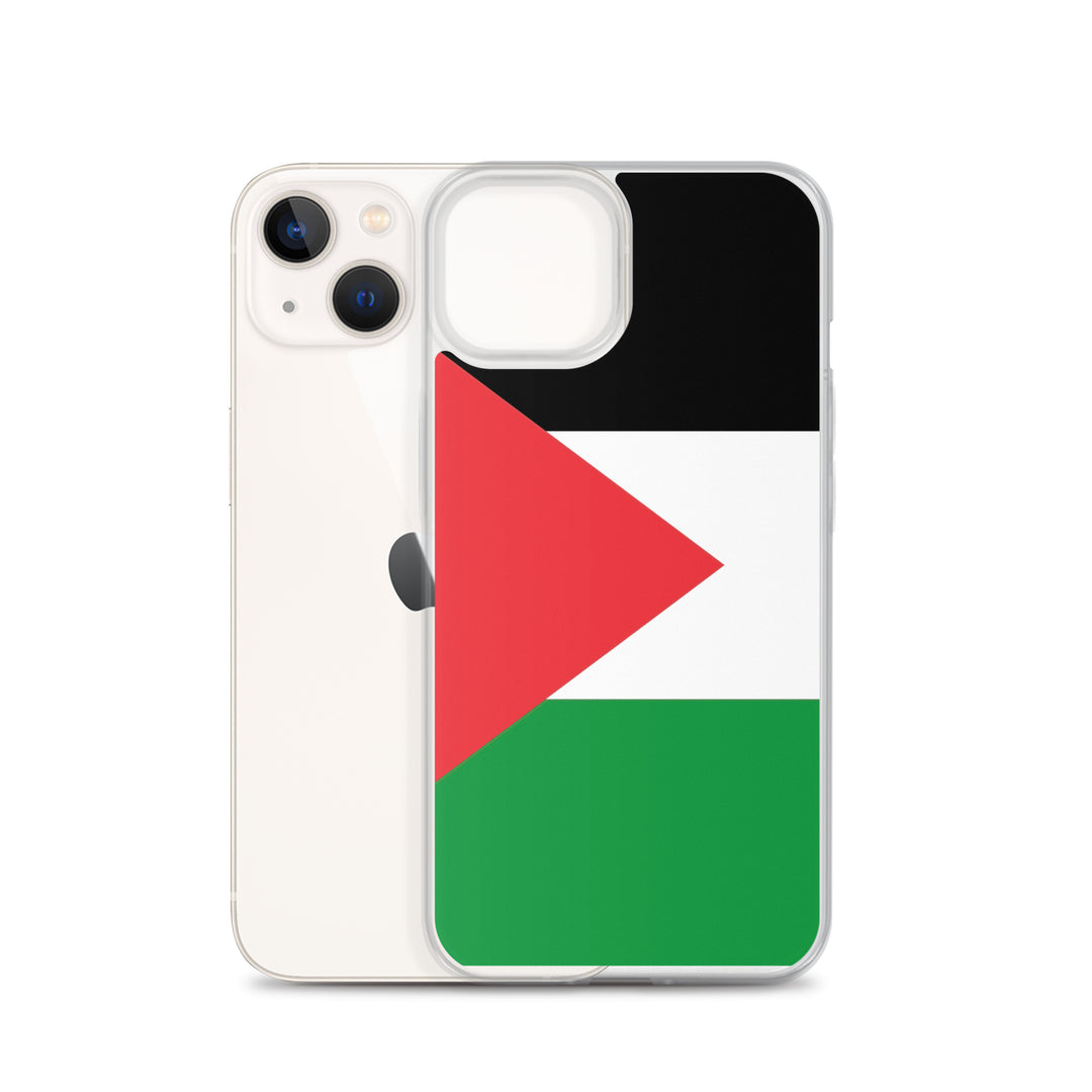 Palestine Flag - Clear Case for iPhone®, iPhone iPhone 13 Case With Phone