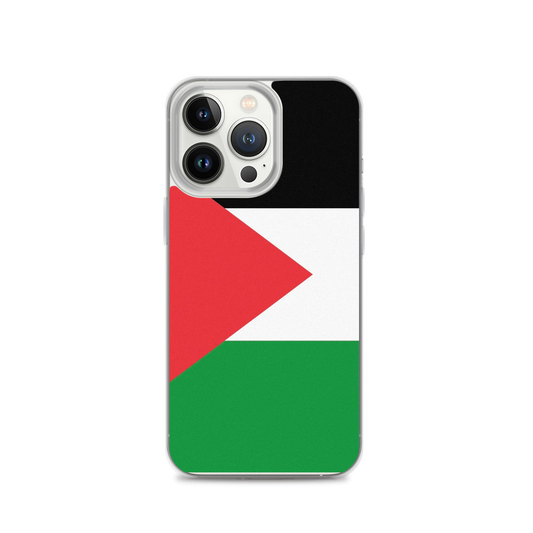 Palestine Flag - Clear Case for iPhone®, iPhone iPhone 13 Pro Case On Phone