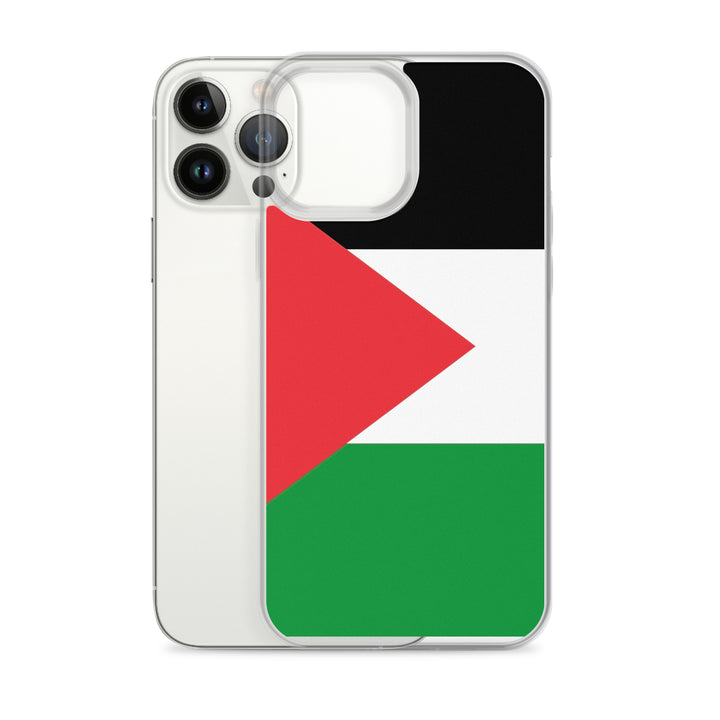 Palestine Flag - Clear Case for iPhone®, iPhone iPhone 13 Pro Max Case With Phone