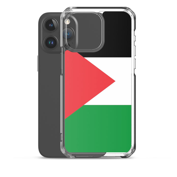 Palestine Flag - Clear Case for iPhone®, iPhone iPhone 15 Pro Max Case With Phone