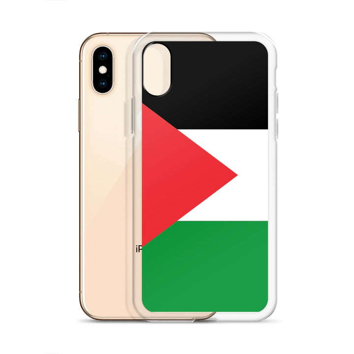 Palestine Flag - Clear Case for iPhone®, iPhone iPhone X Xs Case With Phone