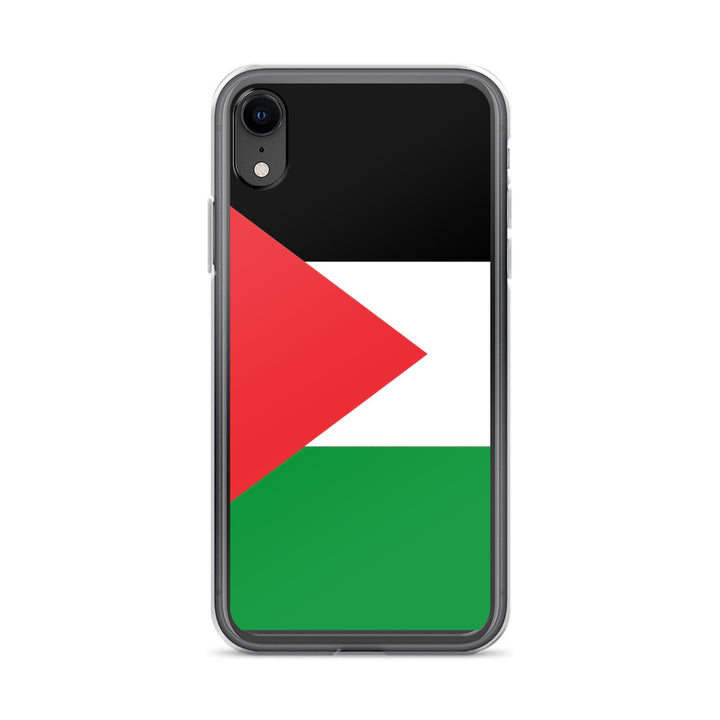Palestine Flag - Clear Case for iPhone®, iPhone iPhone Xr Case On Phone