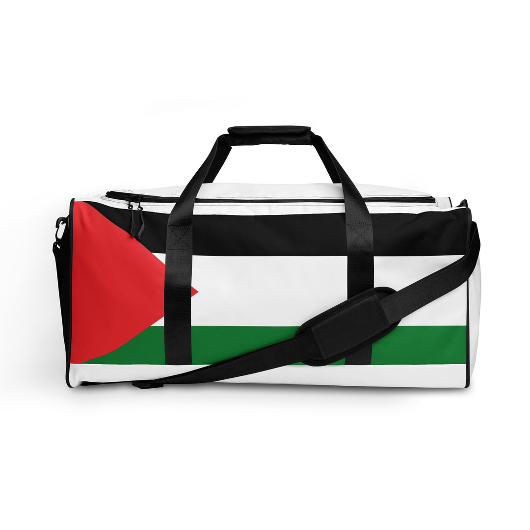 Palestine Flag - Duffle Bag, White