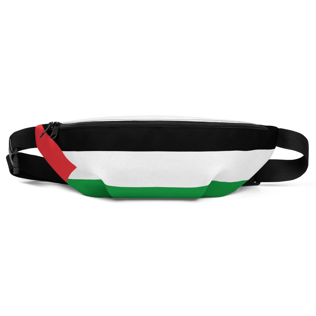 Palestine Flag - Fanny Pack, White
