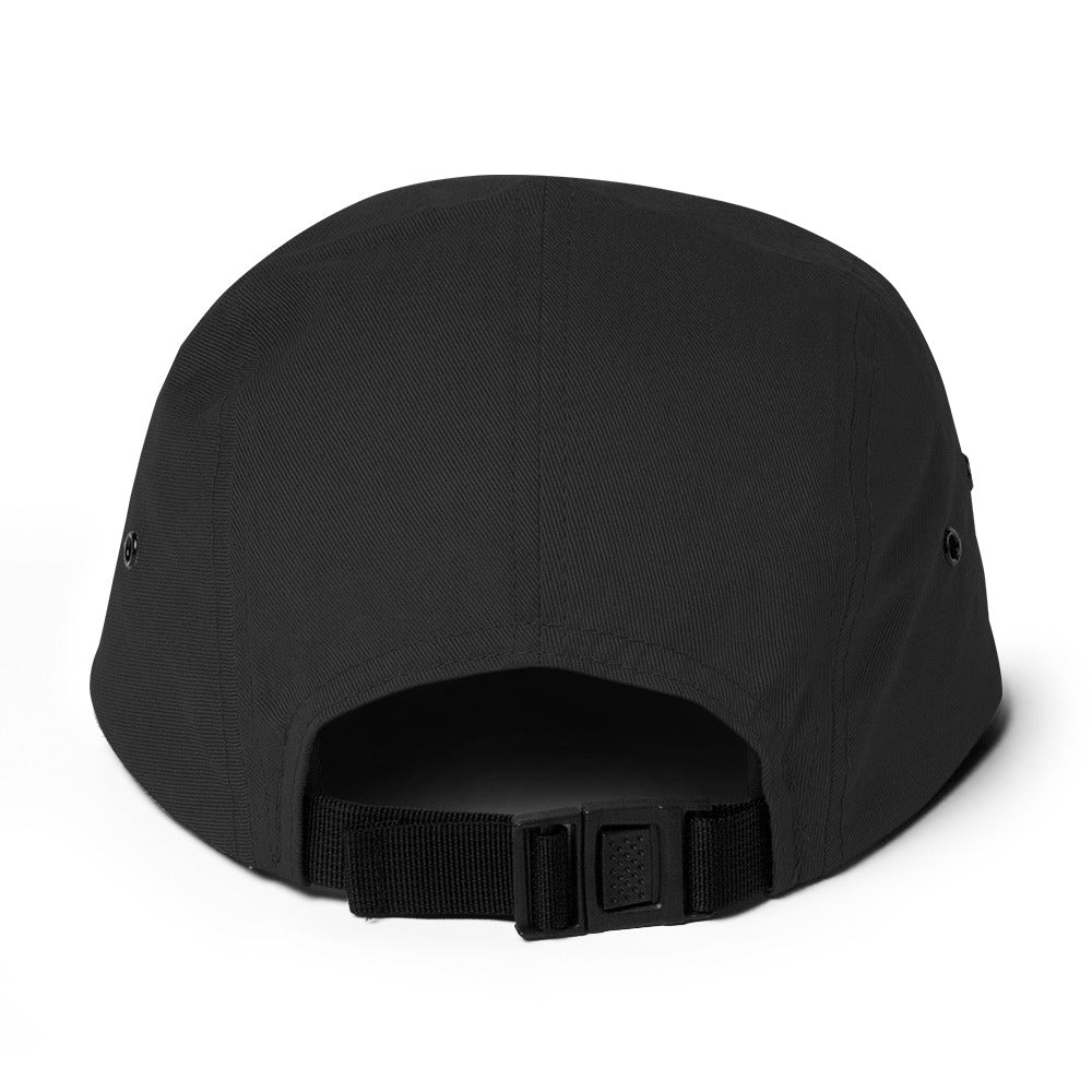 Palestine Flag - Five Panel Cap, 5 Panel Cap Black
